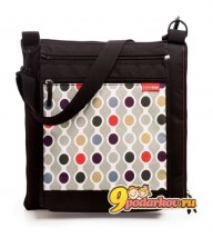 Коврик-сумка для пикника Skip Hop Central Park Outdoor Blanket, расцветка Wave Dot