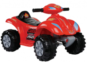 Электроквадроцикл для детей от 2 до 4 лет, цвет красный 6v