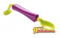 Ложка детская Beaba 360° spoon in display, цвет GIPSY