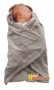 Хлопковое одеяло-конверт Lodger Wrapper Newborn, Cloud