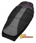 Накидка на ножки Sleeping Bag	3 в 1 для колясок Phil and Teds, цвет черный с серым