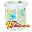 Детский надувной бассейн-стакан Mambobaby от 0 до 4 лет (прозрачный)