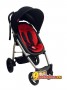 Прогулочная коляска  Фил анд Тедс Смарт с возможностью доп. установки блока для новорожденных (люльки), цвет  красная с    черным ( Black/Red )
