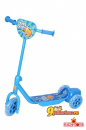 Детский 3-х колесный самокат BUBBLE SCOOTER blue (синий) фирмы Explore с мыльными пузырями для детей от 2х лет