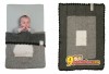 Одеяло Lodger Baby Dreamer Acryl 75x100см Graphite Block, цвет светло и темно серый
