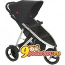 Прогулочная детская коляска Phil and Teds Vibe 2в1 с блоком для новорожденных в комплекте,  цвет черный (Black/Black)