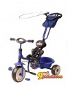 Трехколесный велосипед с ручкой Rich Toys Trike T18-F Blue, цвет синий