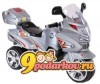 Электромотоцикл для детей от 3 до 6 лет TjaGo VIPER 6v, цвет серебро
