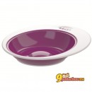 Тарелка Beaba Ellipse Plate, цвет ярко-фиолетовый