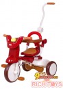 Трехколесный складной велосипед Rich Toys IIMO, цвет красный