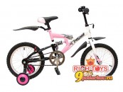 Велосипед 2-х колесный Saturn RAPID-FС 16", цвет розовый