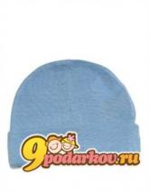 Шапочка BABU Merino Hat Blue 3-6, цвет голубой