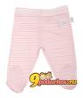 Ползунки BABU Merino Legging/Ft Pink/St 0-3, цвет розовый в полоску