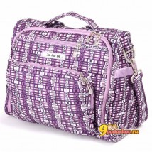 Сумка рюкзак для мамы Ju-Ju-Be B.F.F. JUJUBERRY SQUARES, цвет сиреневый