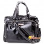 Дорожная сумка или сумка для двойни Ju-Ju-Be Be Prepared EARTH LEATHER BLACK/SILVER, цвет черный с серебристым