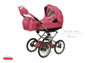 Детская коляска Tako ACOUSTIC 2 в 1, цвет розовый