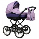 Детская коляска QUIPOLO CARMELA 2 в 1, цвет фиолетовый