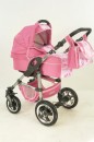 Детская коляска Tako Jumper X Fantazja Collection 3 в 1, цвет розовый