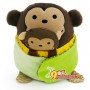 Мягкая игрушка на коляску Skip Hop Hug & Hide Stroller Toy Monkey