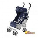 Детская прогулоная коляска-трость с пятиточечными ремнями безопасности Red Castle CONNECT, цвет синий