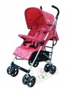 8-ми колесная алюминиевая коляска-трость Felice S900 кораллового цвета (pink)