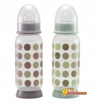 Бутылочка для кормления Beaba Feeding bottle 260ml, цвет PASTEL/dots