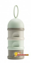 Контейнер для сыпучих смесей Beaba Stacked formula milk container, цвет PASTEL BLUE