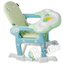 Стол-стул трансформер Малыш. Цвета: голубой и зеленый