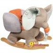 Качалка «Добрый слоник» Nattou с трехточечными ремнями безопасности для детей в возрасте от 6 месяцев до 3-х лет