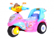 Электромотоцикл трехколесный для детей от 2 до 4 лет, цвет розовый 6v