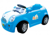 Электромобиль с радиоуправлением для детей от 3 до 6 лет Cooper Clubman, цвет синий 6v