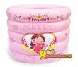 Детский надувной бассейн Принцесса (розовый) Mambobaby в комплекте, от 0 до 4 лет