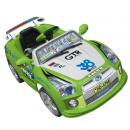 Электромобиль с радиоуправлением и MP3 входом для детей от 3 до 6 лет Sport Car, цвет зелёный 6v