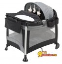 Манеж-кровать Evenflo BabySuite Premier Gray Racer, цвет серый