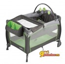 Манеж-кровать Evenflo Portable BabySuite 300 Pinwheel, цвет зеленый