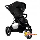 Детская коляска  Navigator 2в1 Phil and Teds (коляска + блок для новорожденных),  цвет  черный (Black)