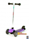Трехколесный детский мини самокат GLIDER mini purple фирмы Y-Bike (фиолетовый) для детей от 2 лет