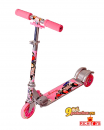 Детский 3-х колесный самокат YARIS (розовый) фирмы Explore для детей от 2,5 лет