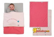 Одеяло Lodger Baby Dreamer Fleece 75x100см Shock, цвет розовый