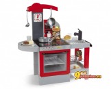 Детский кухонный модуль Smoby Tefal, цвет серый и красный