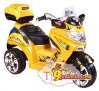 Электромотоцикл для детей от 3 до 6 лет TjaGo DRAGON 6v, цвет жёлтый