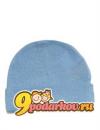 Шапочка BABU Merino Hat Blue 3-6, цвет голубой