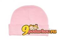 Шапочка BABU Merino Hat Pink NB, цвет розовый