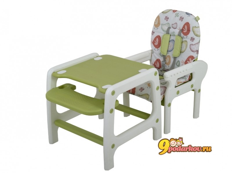 Стульчики для кормления — Стул для кормления Happy Baby Oliver Lime, цвет  зеленый