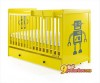 Детская кровать-трансформер Cosatto STORY MY ROBOT, цвет желтый