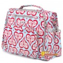 Сумка рюкзак для мамы Ju-Ju-Be B.F.F. SWEET HEARTS, цвет голубой с красным и розовым