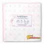 Пеленка для новорожденного премиум фланель SwaddleDesigns Ultimate Receiving Blanket Pink Big Dot Lt Dot, цвет розовый