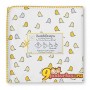 Пеленка для новорожденного премиум фланель SwaddleDesigns Ultimate Receiving Blanket Yellow Lt Chickies, цвет желтый