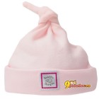 Шапочка для новорожденного SwaddleDesigns Knotted Hat Pstl Pink/Very Berry, цвет розовый