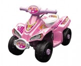 Электроквадроцикл для детей от 2 до 4 лет Honey, цвет розовый 6v